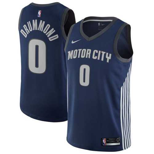 Mens Nike Detroit Pistons #0 Andre Drummond Navy NBA Swingman City Edition Jerseyv Mens Nike Detroit Pistons #0 Andre Drummond Navy NBA Swingman City Edition Jerseyv