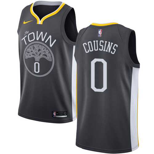 Mens Nike Golden State Warriors #0 DeMarcus Cousins Black NBA Swingman Statement Edition Jersey Mens Nike Golden State Warriors #0 DeMarcus Cousins Black NBA Swingman Statement Edition Jersey