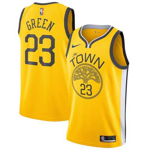 Mens Nike Golden State Warriors #23 Draymond Green Gold NBA Swingman Earned Edition Jersey Mens Nike Golden State Warriors #23 Draymond Green Gold NBA Swingman Earned Edition Jersey