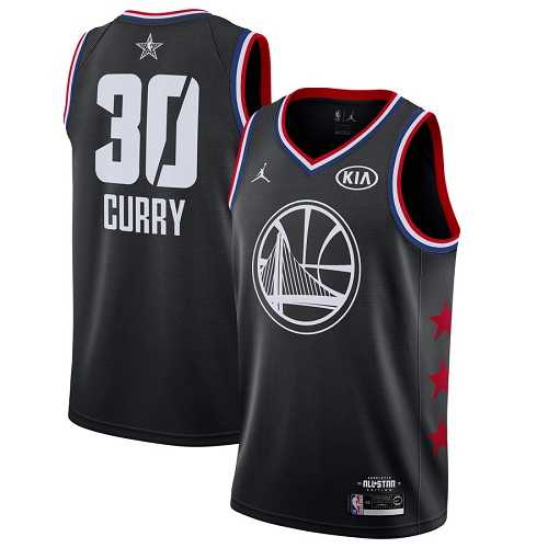 Mens Nike Golden State Warriors #30 Stephen Curry Black Basketball Jordan Swingman 2019 All-Star Game Jersey Mens Nike Golden State Warriors #30 Stephen Curry Black Basketball Jordan Swingman 2019 All-Star Game Jersey