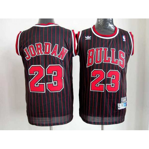 NBA Chicago Bulls #23 Michael Jordan Black stripe Basketball Jersey NBA Chicago Bulls #23 Michael Jordan Black stripe Basketball Jersey