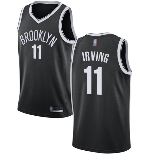 Nets #11 Kyrie Irving Black Youth Basketball Swingman Icon Edition Jersey Nets #11 Kyrie Irving Black Youth Basketball Swingman Icon Edition Jersey