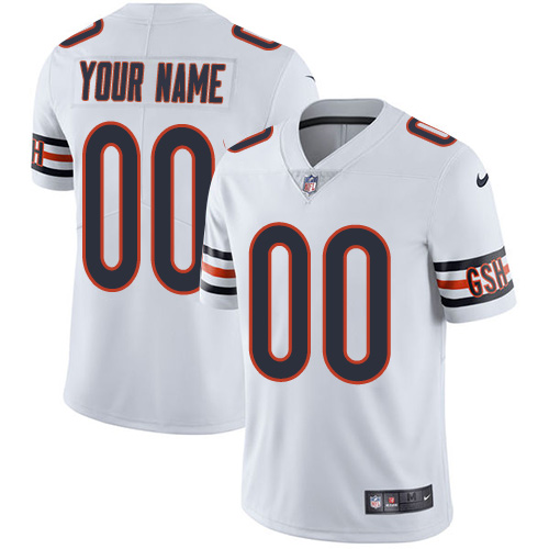 Nike Chicago Bears Customized White Stitched Vapor Untouchable Limited Mens NFL Jersey Nike Chicago Bears Customized White Stitched Vapor Untouchable Limited Mens NFL Jersey