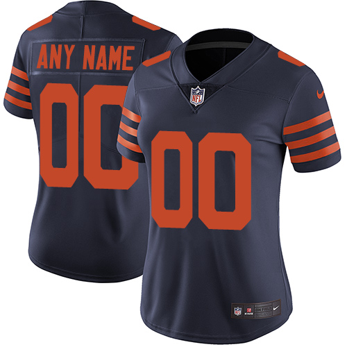 Nike Chicago Bears Customized Navy Blue Alternate Stitched Vapor Untouchable Limited Womens NFL Jersey Nike Chicago Bears Customized Navy Blue Alternate Stitched Vapor Untouchable Limited Womens NFL Jersey
