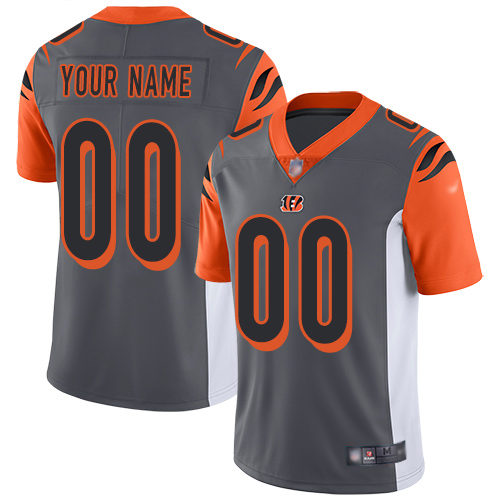 Nike Cincinnati Bengals Customized Silver Mens Stitched NFL Limited Inverted Legend Jersey Nike Cincinnati Bengals Customized Silver Mens Stitched NFL Limited Inverted Legend Jersey
