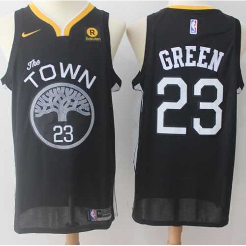 Nike Golden State Warriors #23 Draymond Green Black Statement Edition NBA Swingman Jersey Nike Golden State Warriors #23 Draymond Green Black Statement Edition NBA Swingman Jersey