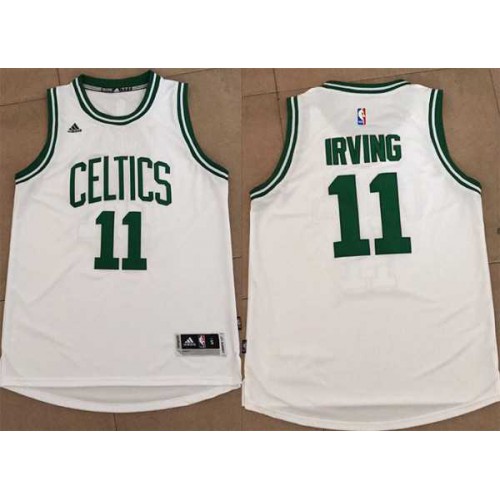 Adidas NBA Boston Celtics #11 Kyrie Irving Jersey 2017-18 New Season White Jersey Adidas NBA Boston Celtics #11 Kyrie Irving Jersey 2017-18 New Season White Jersey