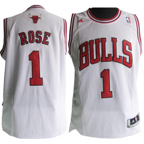 Revolution 30 Chicago Bulls 1 Derrick Rose White Swingman Jersey Cheap Revolution 30 Chicago Bulls 1 Derrick Rose White Swingman Jersey Cheap