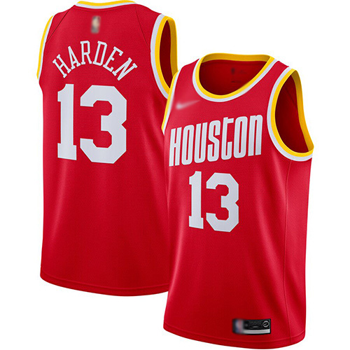 Rockets #13 James Harden Red Basketball Swingman Hardwood Classics Jersey Rockets #13 James Harden Red Basketball Swingman Hardwood Classics Jersey