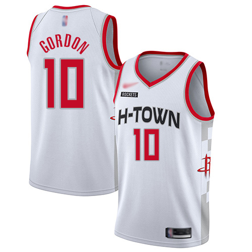 Rockets #10 Eric Gordon White Basketball Swingman City Edition 2019/20 Jersey Rockets #10 Eric Gordon White Basketball Swingman City Edition 2019/20 Jersey