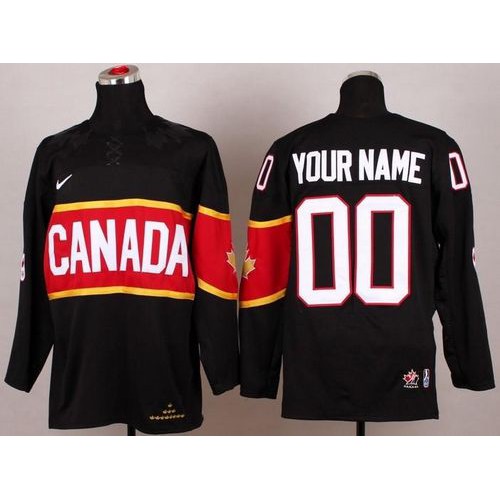 Team Canada 2014 Olympic Black Personalized Authentic NHL Jersey (S-3XL) Team Canada 2014 Olympic Black Personalized Authentic NHL Jersey (S-3XL)