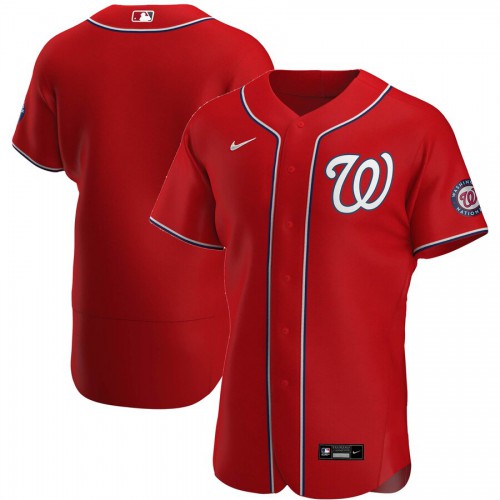 Washington Nationals Mens Nike Red Alternate 2020 Authentic Team MLB Jersey Washington Nationals Mens Nike Red Alternate 2020 Authentic Team MLB Jersey