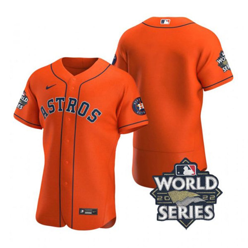 Astros Blank Orange Nike 2022 World Series Flexbase Jersey Astros Blank Orange Nike 2022 World Series Flexbase Jersey