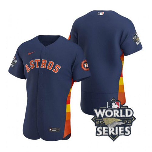 Astros Blank Navy Nike 2022 World Series Flexbase Jersey Astros Blank Navy Nike 2022 World Series Flexbase Jersey