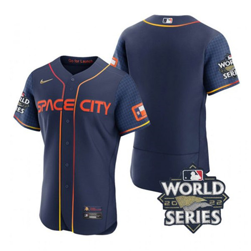 Astros Blank Navy Nike 2022 World Series City Connect Flexbase Jersey Astros Blank Navy Nike 2022 World Series City Connect Flexbase Jersey