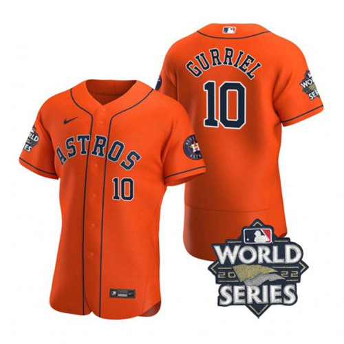 Astros 10 Yuli Gurriel Orange Nike 2022 World Series Flexbase Jersey Astros 10 Yuli Gurriel Orange Nike 2022 World Series Flexbase Jersey