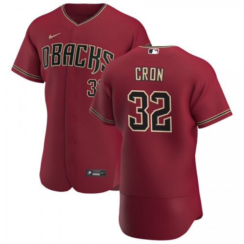 Arizona Diamondbacks #32 Kevin Cron Mens Nike Crimson Authentic Alternate Team MLB Jersey Arizona Diamondbacks #32 Kevin Cron Mens Nike Crimson Authentic Alternate Team MLB Jersey