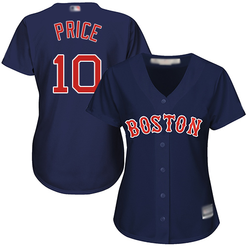 Boston Red Sox #10 David Price Navy Blue Alternate Womens Stitched MLB Jersey Boston Red Sox #10 David Price Navy Blue Alternate Womens Stitched MLB Jersey