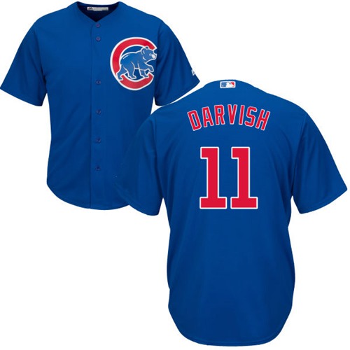 Chicago Cubs #11 Yu Darvish Blue Alternate Stitched Youth MLB Jersey Chicago Cubs #11 Yu Darvish Blue Alternate Stitched Youth MLB Jersey