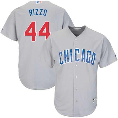 Chicago Cubs #44 Anthony Rizzo Grey Road Stitched Youth MLB Jersey Chicago Cubs #44 Anthony Rizzo Grey Road Stitched Youth MLB Jersey