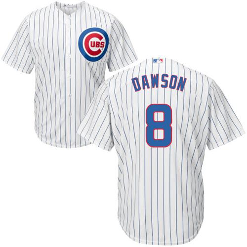 Chicago Cubs #8 Andre Dawson White Home Stitched Youth MLB Jersey Chicago Cubs #8 Andre Dawson White Home Stitched Youth MLB Jersey