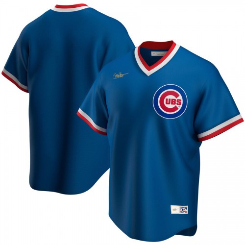 Chicago Cubs Nike Road Cooperstown Collection Team MLB Jersey Royal Chicago Cubs Nike Road Cooperstown Collection Team MLB Jersey Royal