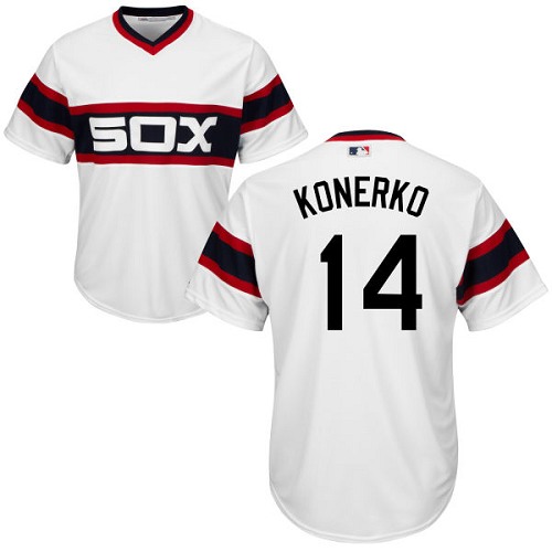 Chicago White Sox #14 Paul Konerko White Alternate Home Cool Base Stitched Youth MLB Jersey Chicago White Sox #14 Paul Konerko White Alternate Home Cool Base Stitched Youth MLB Jersey