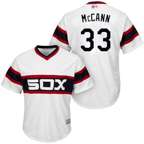 Chicago White Sox #33 James McCann White Alternate Home Cool Base Stitched Youth MLB Jersey Chicago White Sox #33 James McCann White Alternate Home Cool Base Stitched Youth MLB Jersey