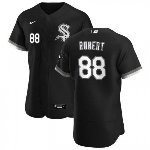 Chicago White Sox #88 Luis Robert Mens Nike Black Alternate 2020 Authentic Player MLB Jersey Chicago White Sox #88 Luis Robert Mens Nike Black Alternate 2020 Authentic Player MLB Jersey