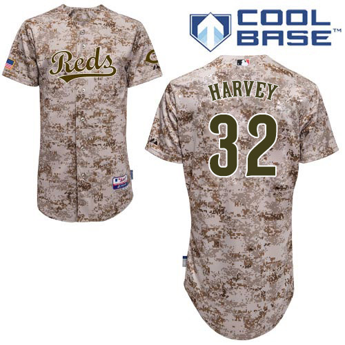 Cincinnati Reds #32 Matt Harvey Camo Cool Base Stitched Youth MLB Jersey Cincinnati Reds #32 Matt Harvey Camo Cool Base Stitched Youth MLB Jersey