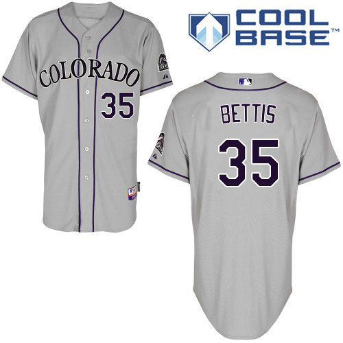 Colorado Rockies #35 Chad Bettis Grey Cool Base Stitched Youth MLB Jersey Colorado Rockies #35 Chad Bettis Grey Cool Base Stitched Youth MLB Jersey