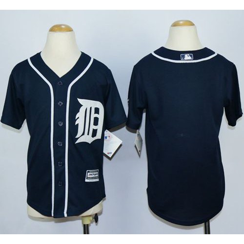Detroit Tigers Blank Navy Blue Cool Base Stitched Youth MLB Jersey Detroit Tigers Blank Navy Blue Cool Base Stitched Youth MLB Jersey