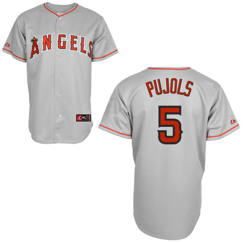 Los Angeles Angels #5 Albert Pujols Grey Stitched Youth MLB Jersey Los Angeles Angels #5 Albert Pujols Grey Stitched Youth MLB Jersey