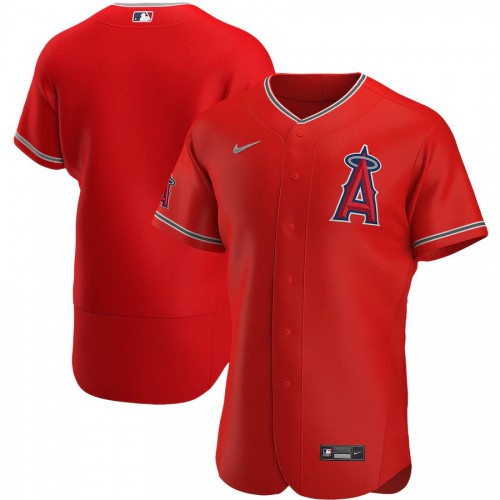 Los Angeles Angels Nike Red Alternate 2020 Authentic Team Logo Jersey Los Angeles Angels Nike Red Alternate 2020 Authentic Team Logo Jersey