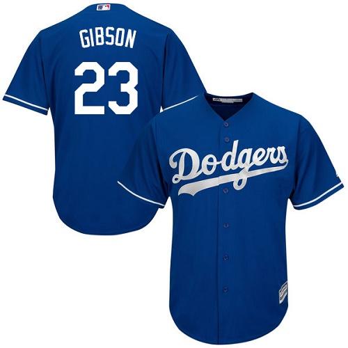 Los Angeles Dodgers #23 Kirk Gibson Blue Cool Base Stitched Youth MLB Jersey Los Angeles Dodgers #23 Kirk Gibson Blue Cool Base Stitched Youth MLB Jersey