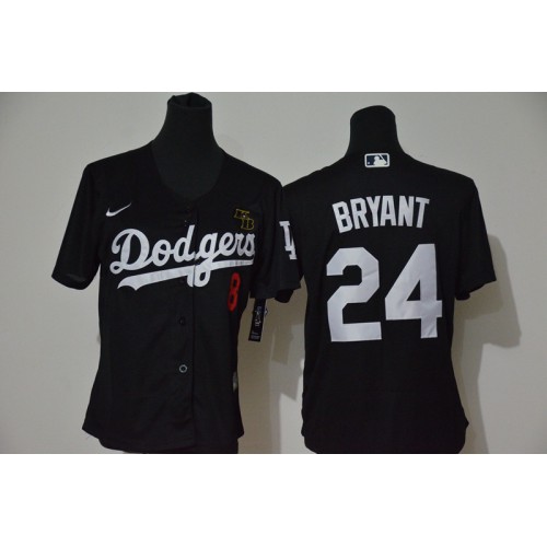 Los Angeles Dodgers #8 #24 Kobe Bryant Youth Nike Black Cool Base 2020 KB Patch MLB Jersey Los Angeles Dodgers #8 #24 Kobe Bryant Youth Nike Black Cool Base 2020 KB Patch MLB Jersey