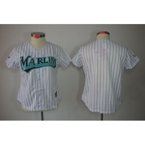 Miami Marlins Blank White Womens Fashion Stitched MLB Jersey Miami Marlins Blank White Womens Fashion Stitched MLB Jersey