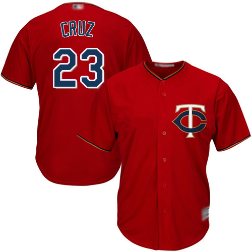 Minnesota Twins #23 Nelson Cruz Red Cool Base Stitched Youth MLB Jersey Minnesota Twins #23 Nelson Cruz Red Cool Base Stitched Youth MLB Jersey