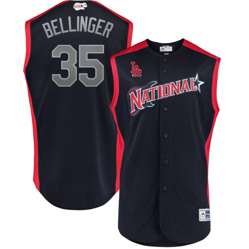 National League #35 Cody Bellinger Majestic Youth 2019 MLB All-Star Game Player Jersey Navy National League #35 Cody Bellinger Majestic Youth 2019 MLB All-Star Game Player Jersey Navy