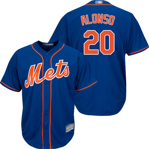 New York Mets #20 Pete Alonso Blue Cool Base Stitched Youth MLB Jersey New York Mets #20 Pete Alonso Blue Cool Base Stitched Youth MLB Jersey
