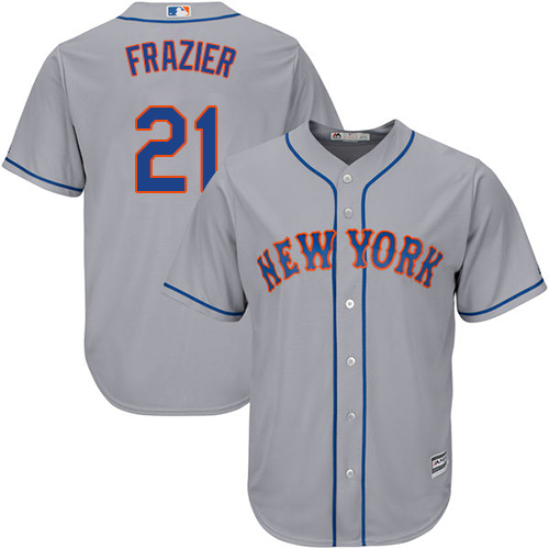 New York Mets #21 Todd Frazier Grey Cool Base Stitched Youth MLB Jersey New York Mets #21 Todd Frazier Grey Cool Base Stitched Youth MLB Jersey
