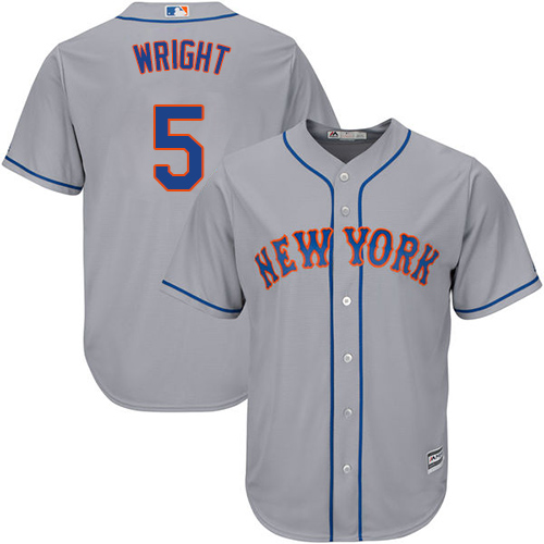 New York Mets #5 David Wright Grey Cool Base Stitched Youth MLB Jersey New York Mets #5 David Wright Grey Cool Base Stitched Youth MLB Jersey