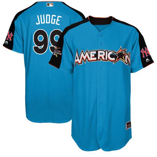 New York Yankees #99 Aaron Judge Blue 2017 All-Star American League Stitched Youth MLB Jersey New York Yankees #99 Aaron Judge Blue 2017 All-Star American League Stitched Youth MLB Jersey