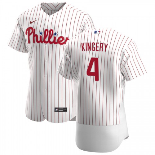 Philadelphia Phillies #4 Scott Kingery Mens Nike White Home 2020 Authentic Player MLB Jersey Philadelphia Phillies #4 Scott Kingery Mens Nike White Home 2020 Authentic Player MLB Jersey