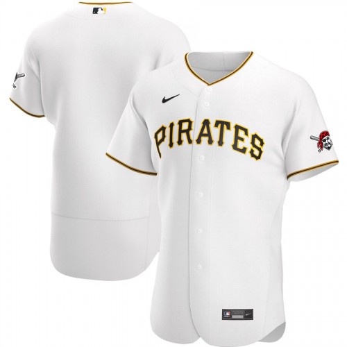 Pittsburgh Pirates Mens Nike White Home 2020 Authentic MLB Jersey Pittsburgh Pirates Mens Nike White Home 2020 Authentic MLB Jersey