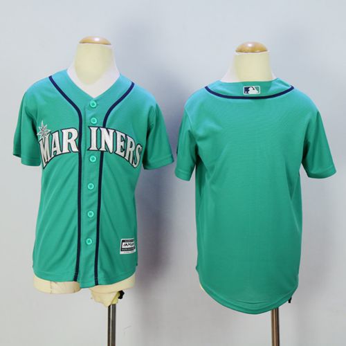 Seattle Mariners Blank Green Cool Base Stitched Youth MLB Jersey Seattle Mariners Blank Green Cool Base Stitched Youth MLB Jersey