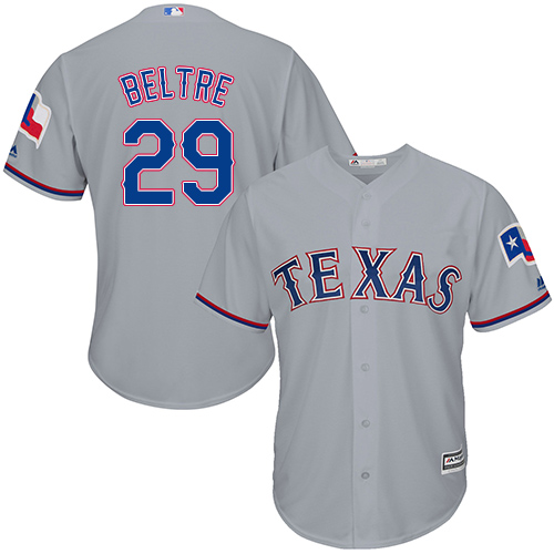 Texas Rangers #29 Adrian Beltre Grey Cool Base Stitched Youth MLB Jersey Texas Rangers #29 Adrian Beltre Grey Cool Base Stitched Youth MLB Jersey