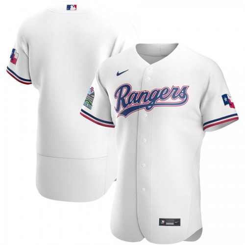 Texas Rangers Mens Nike White Home 2020 Authentic Team MLB Jersey Texas Rangers Mens Nike White Home 2020 Authentic Team MLB Jersey