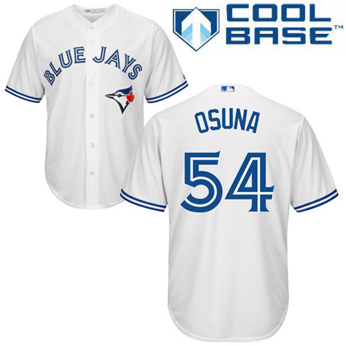 Toronto Blue Jays #54 Roberto Osuna White Cool Base Stitched Youth MLB Jersey Toronto Blue Jays #54 Roberto Osuna White Cool Base Stitched Youth MLB Jersey