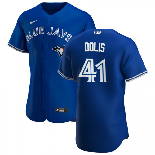 Toronto Blue Jays #41 Rafael Dolis Mens Nike Royal Alternate 2020 Authentic Player MLB Jersey Toronto Blue Jays #41 Rafael Dolis Mens Nike Royal Alternate 2020 Authentic Player MLB Jersey